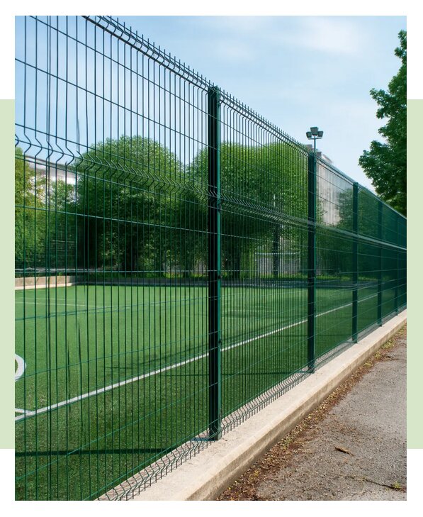 Забор 3Д для спортивной площадки с установкой от 4841 р. | ЗаборЭксеперт-Брз